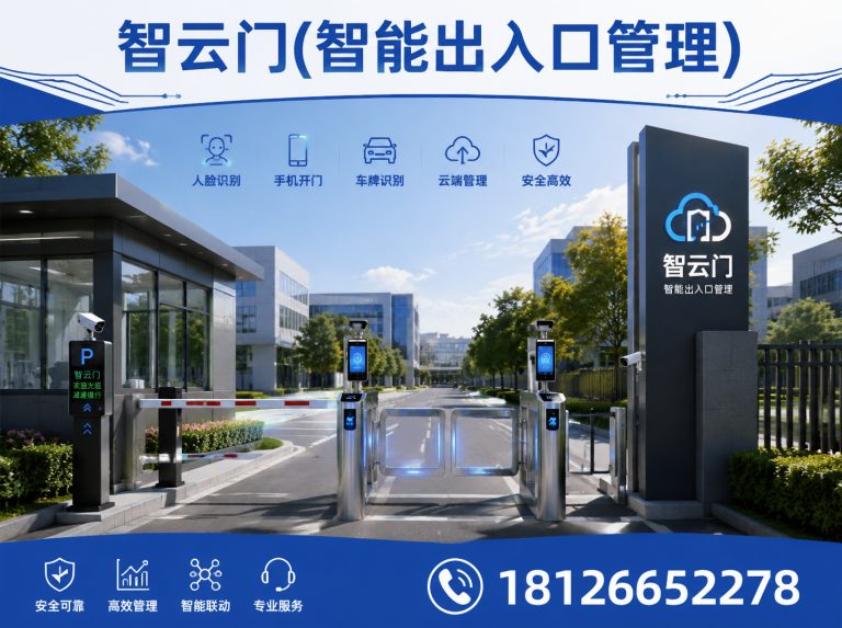 南海区智能出入口管理展示图