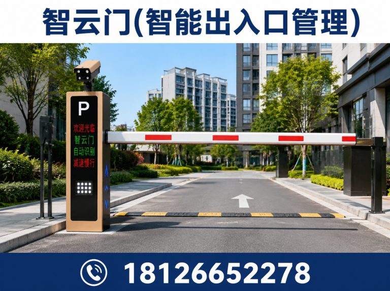 南海区车牌识别系统展示图